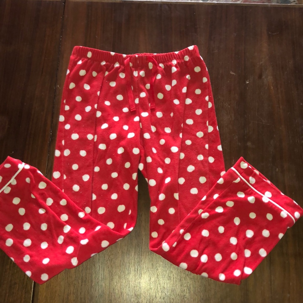 Red pajama pants (MATCHING PAJAMA TOP COMING SOON)
